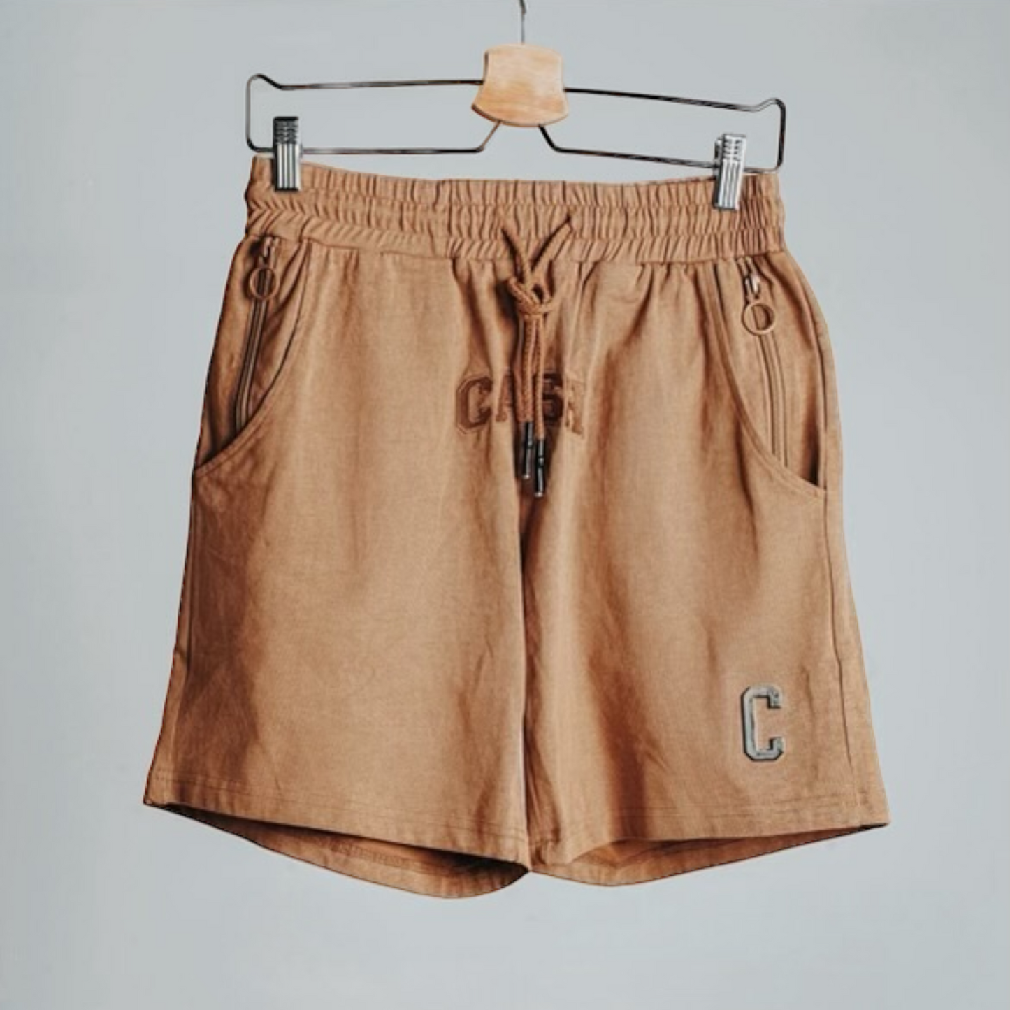 Chrome Shorts : Gold