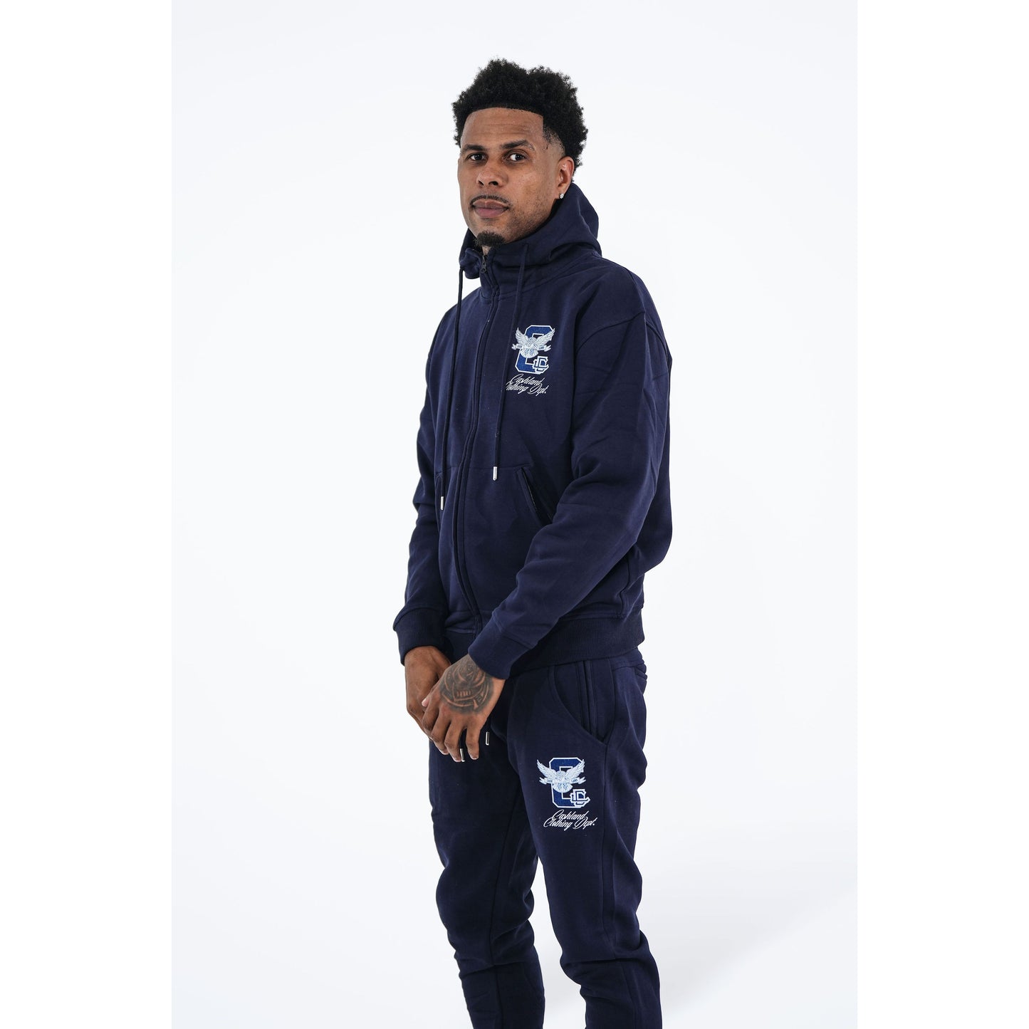 C-LAND HOODIE : NAVY