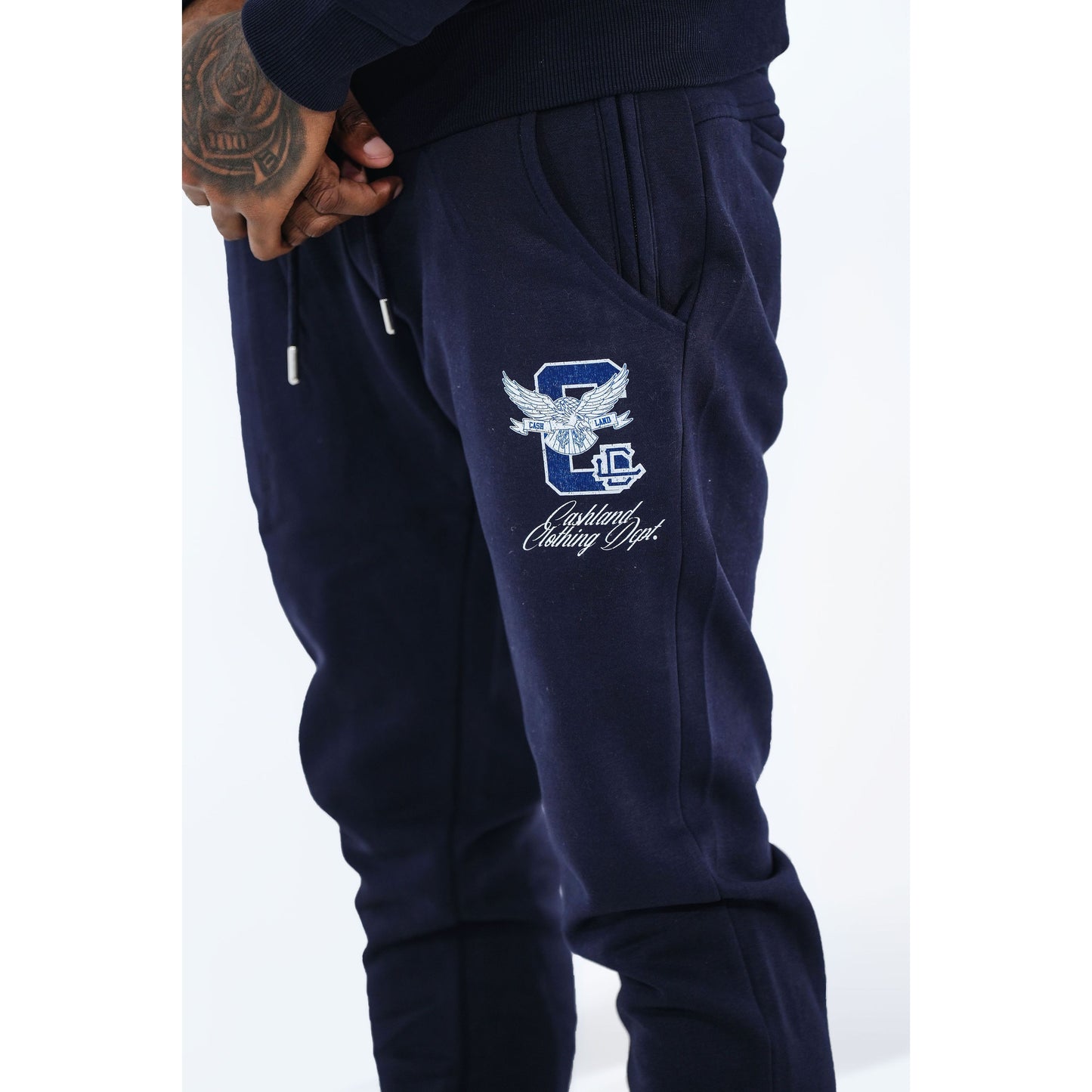 C-LAND JOGGERS : NAVY