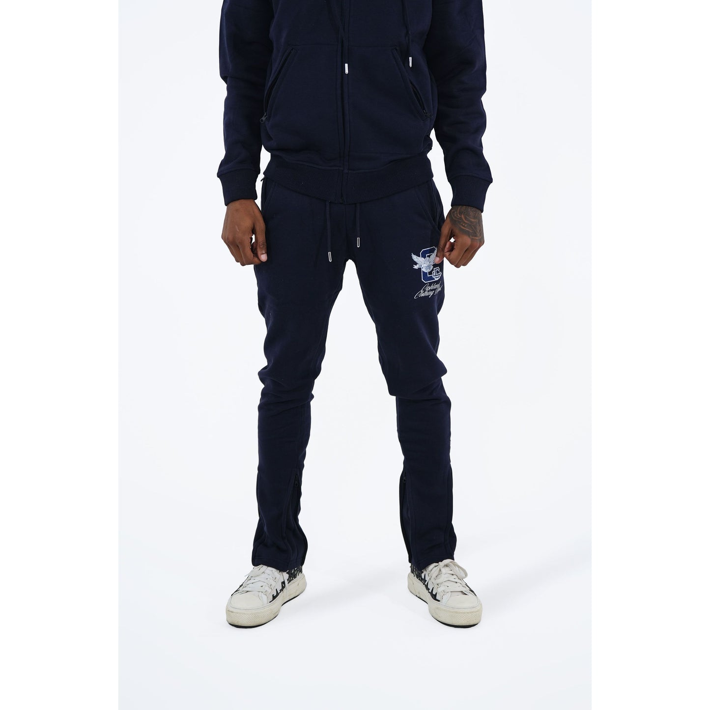 C-LAND JOGGERS : NAVY