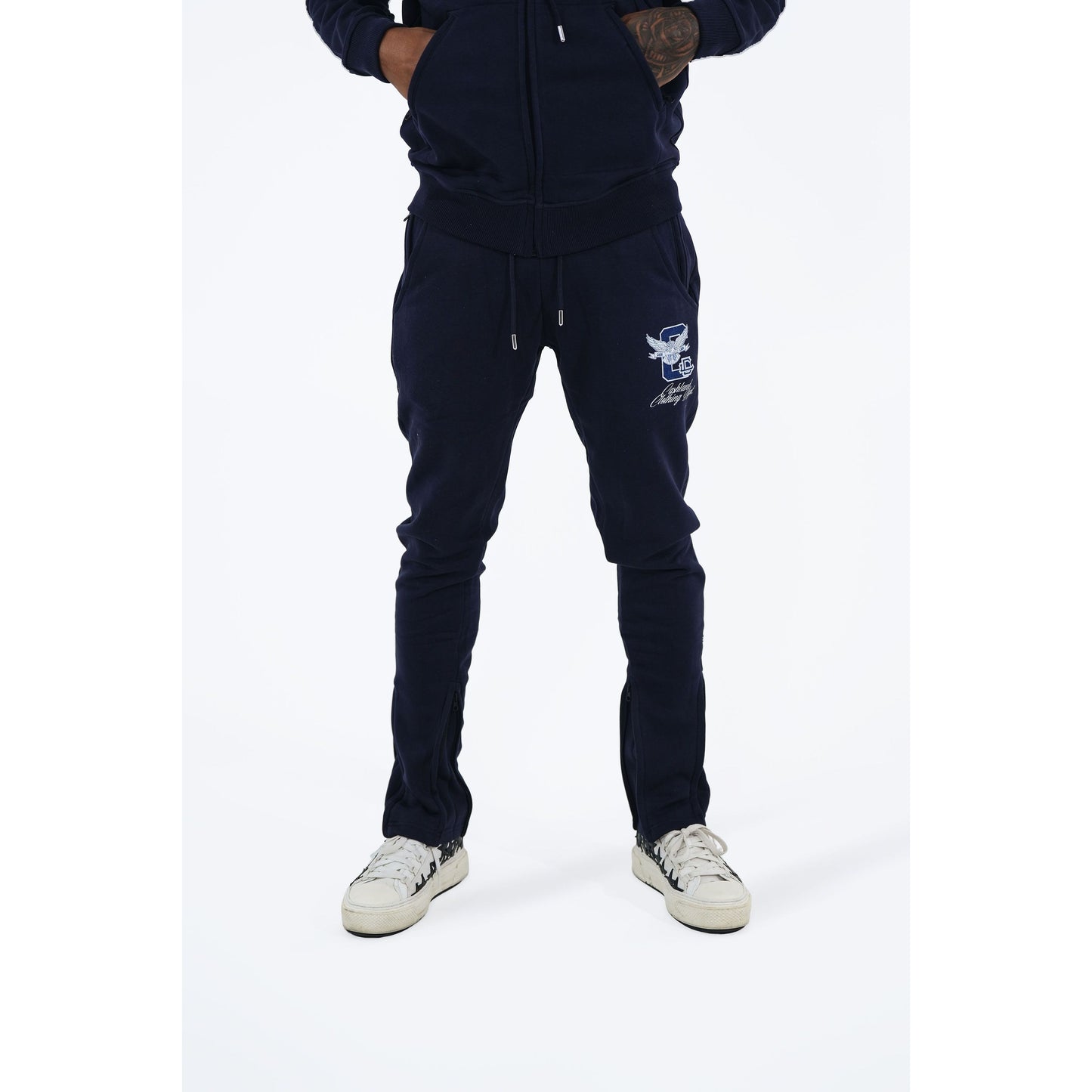 C-LAND JOGGERS : NAVY