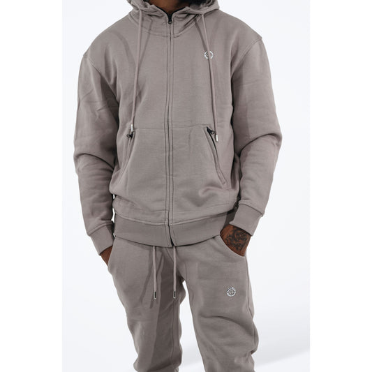 CHROME COMP HOODIE : KHAKI