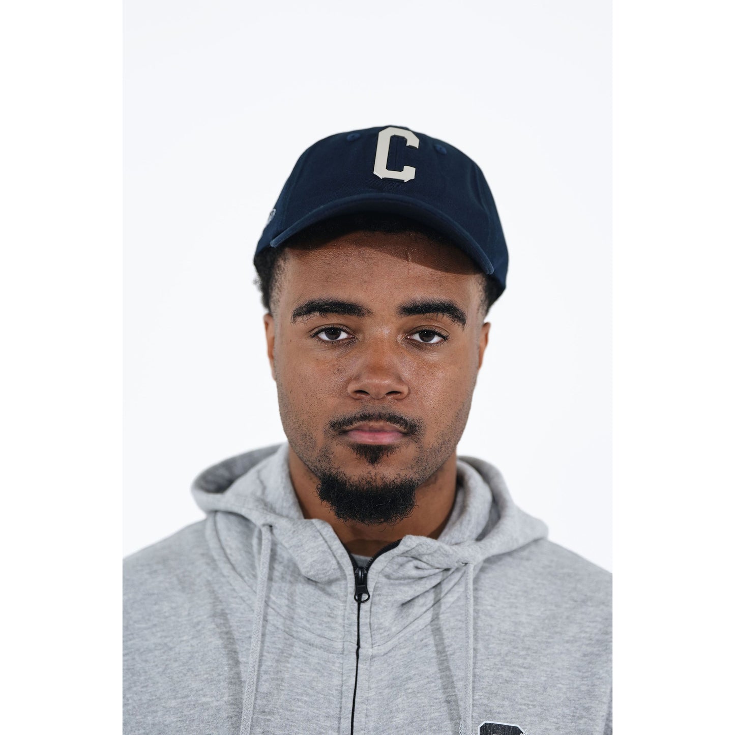 CHROME DAD HATS : NAVY