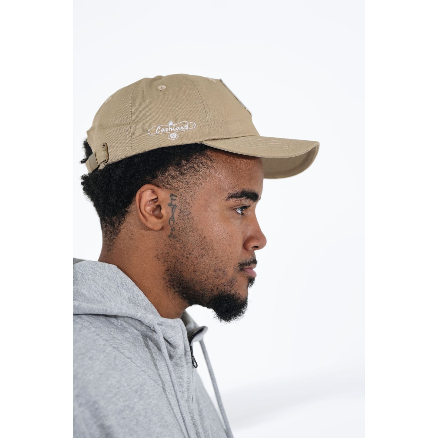 CHROME DAD HATS : KHAKI