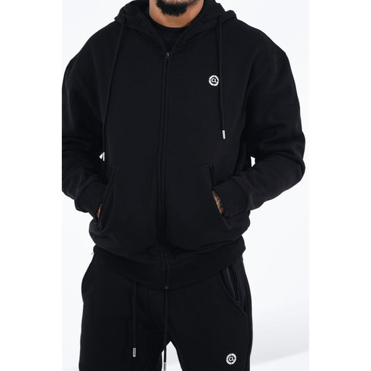 CHROME COMP HOODIE : BLACK