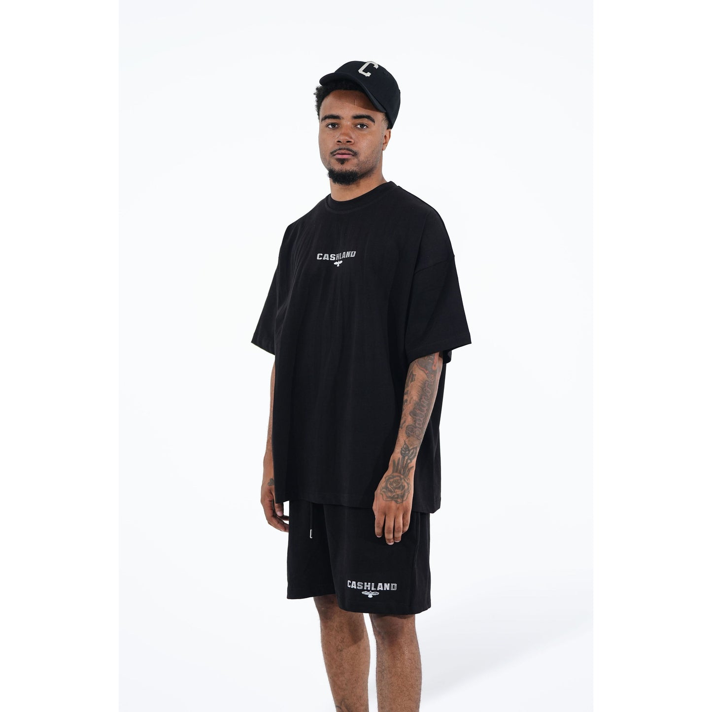 CHROME CASHLAND OS TSHIRT : BLACK