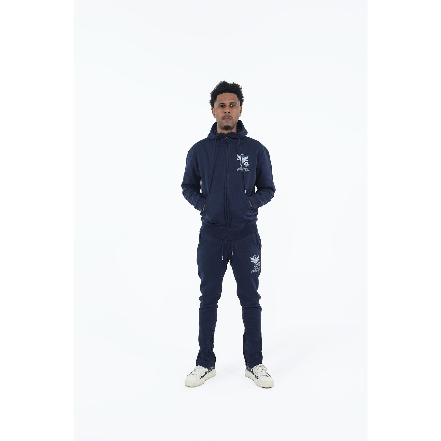 C-LAND HOODIE : NAVY