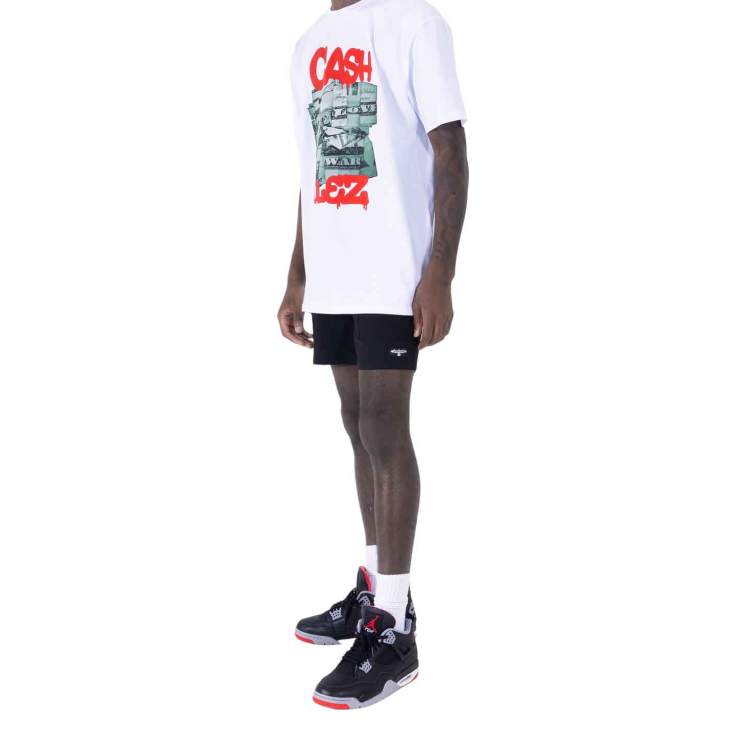 CASH RULEZ T-shirt WHITE