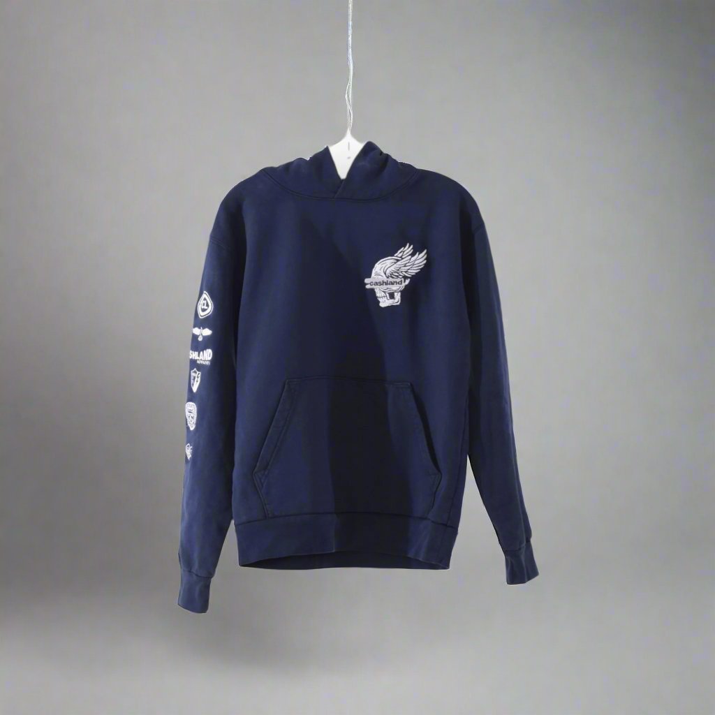 BIKER SKULL HOODIE