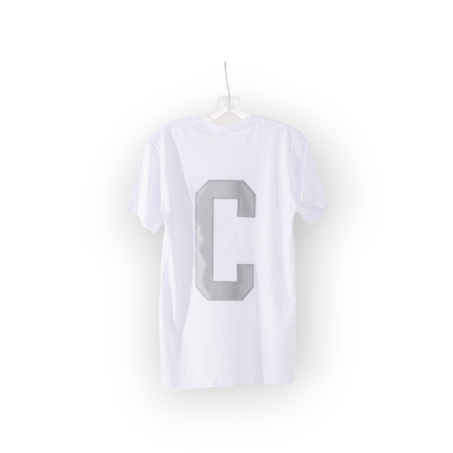 C - CASHLAND LOGO TSHIRT WHITE . GREY