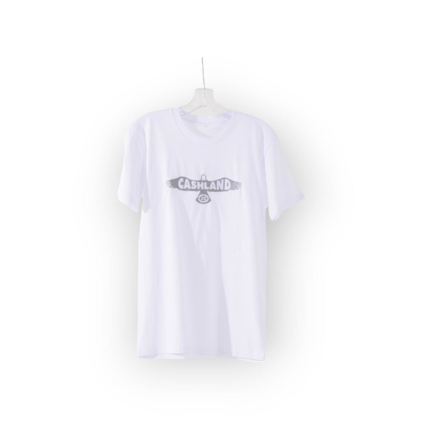 CASHLAND CLASSIC LOGO MID WHITE . GREY