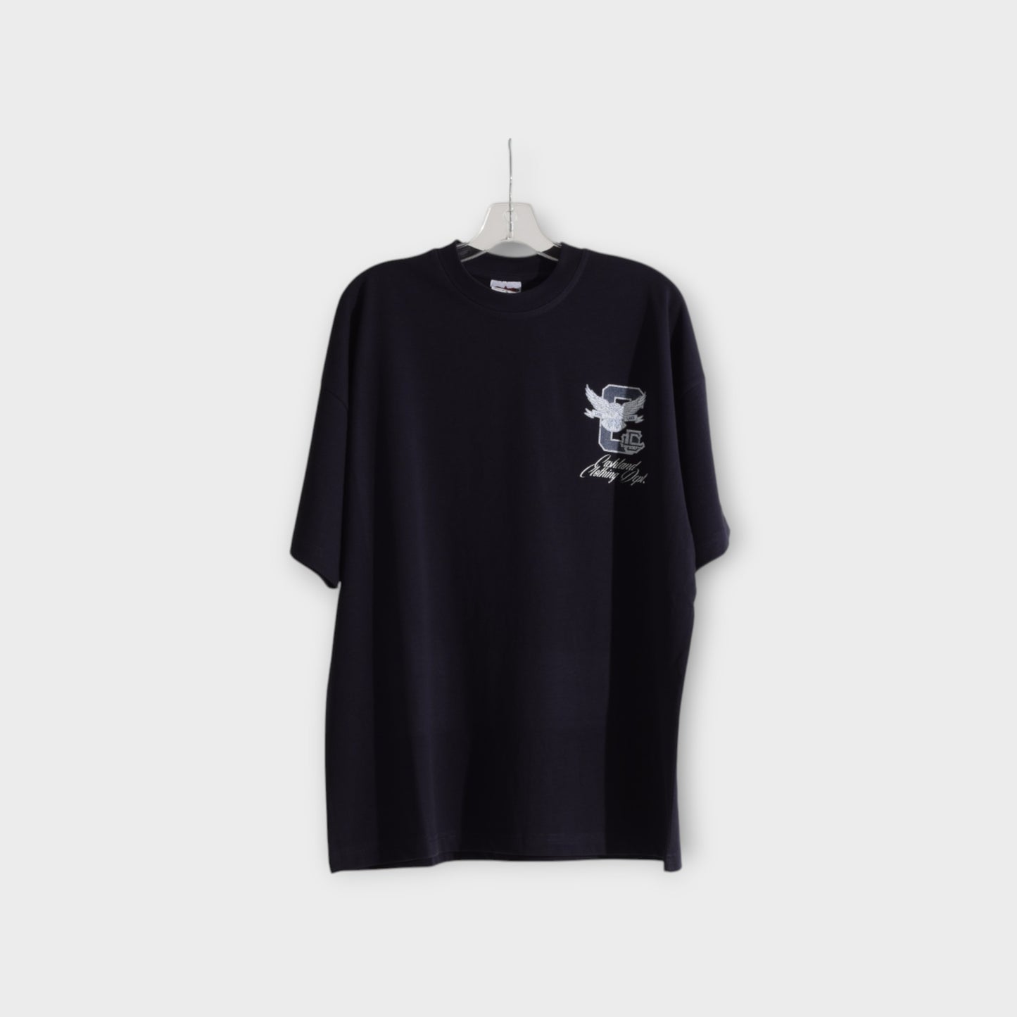C-LAND Oversized Tshirt Navy . Silver . White