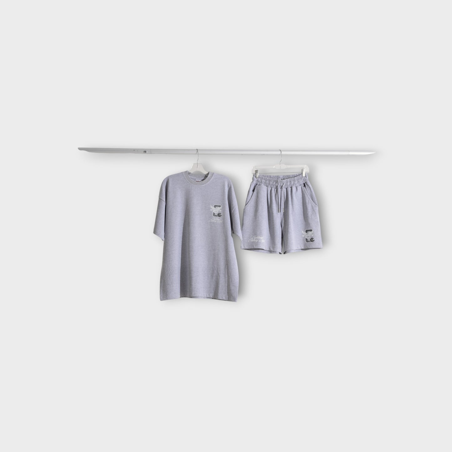 C-LAND Oversized Tshirt Grey . Silver . Black . White