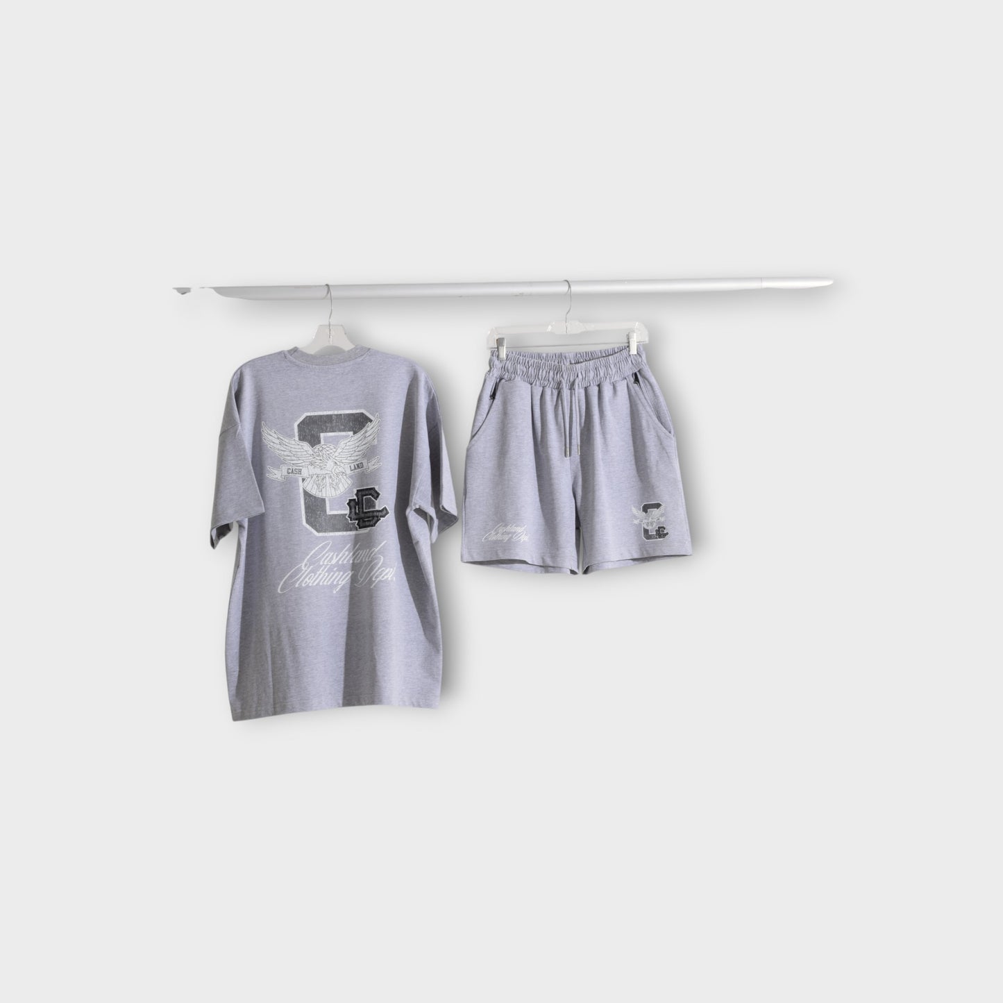 C-LAND Oversized Tshirt Grey . Silver . Black . White