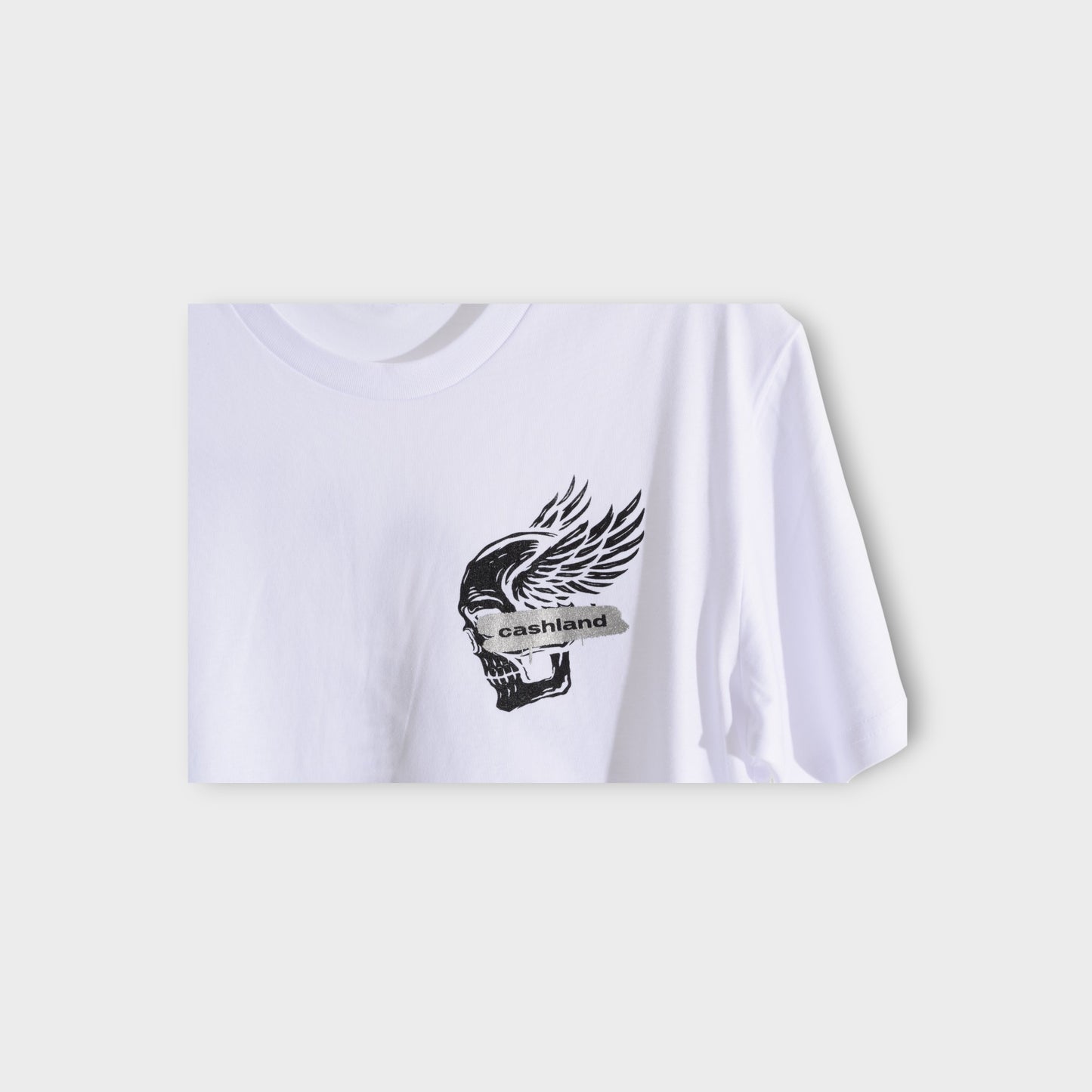 HUSTLE AND PREY . BLACK . SILVER