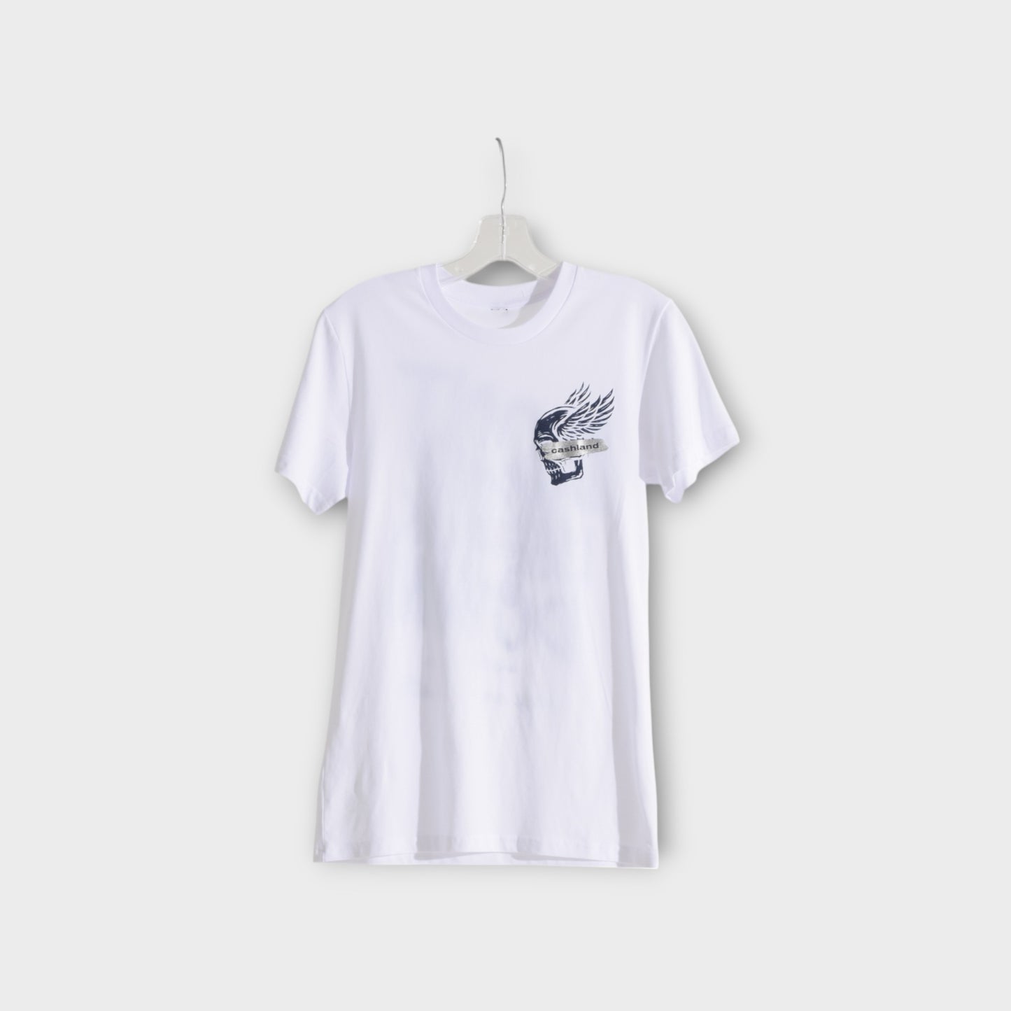 HUSTLE AND PREY . NAVY . SILVER
