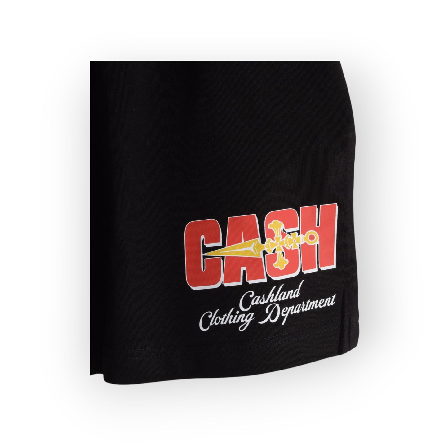 BIG CASH Short Set Red . White . Yellow on Black set
