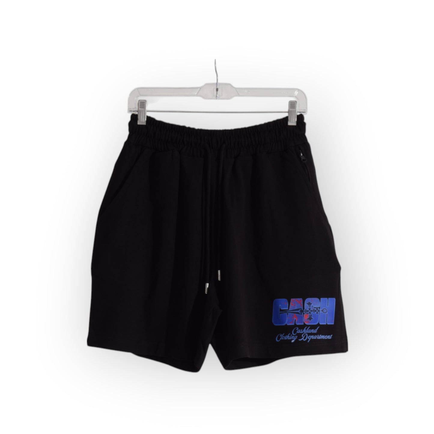BIG CASH Short Set Royal . Red . Black on White . Black