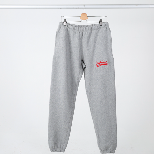 Pro-Script HEAVY Sweatpants : GREY with Red
