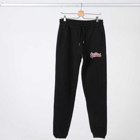 Pro-Script HEAVY Sweatpants : BLACK with Red