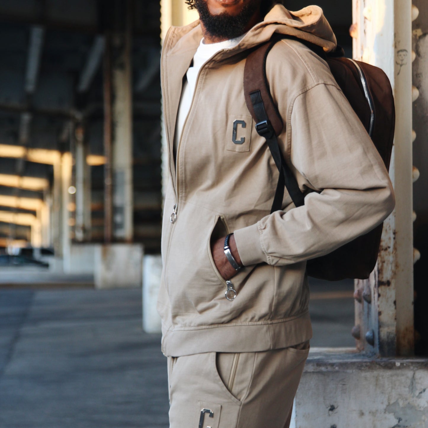 CHROME CONVERT PANTS : VINTAGE KHAKI