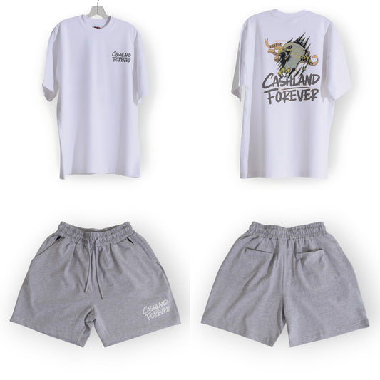 Cashland Forever White . Grey Set