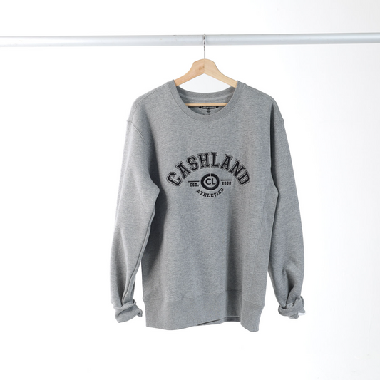 Athletics HEAVY Crew Neck Sweatshirt : GREY