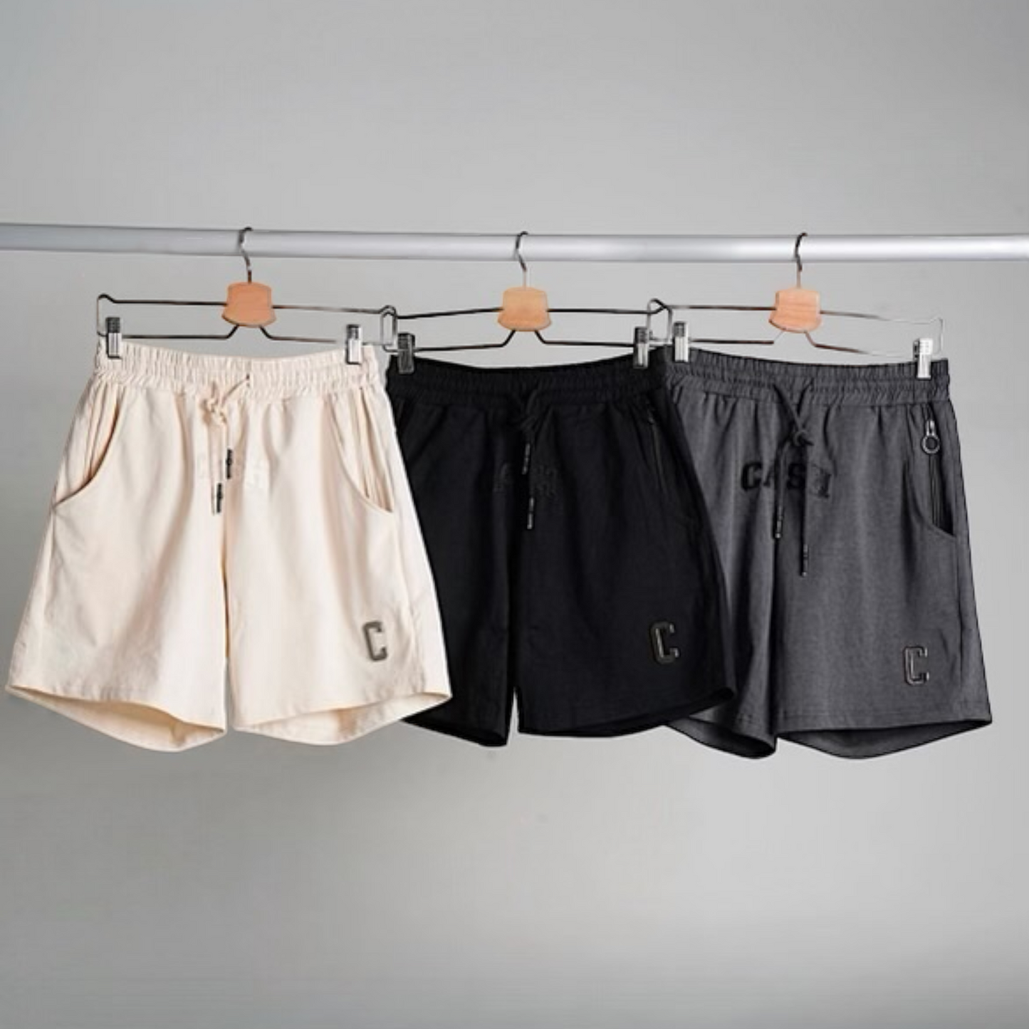 Chrome Shorts : Charcoal Grey