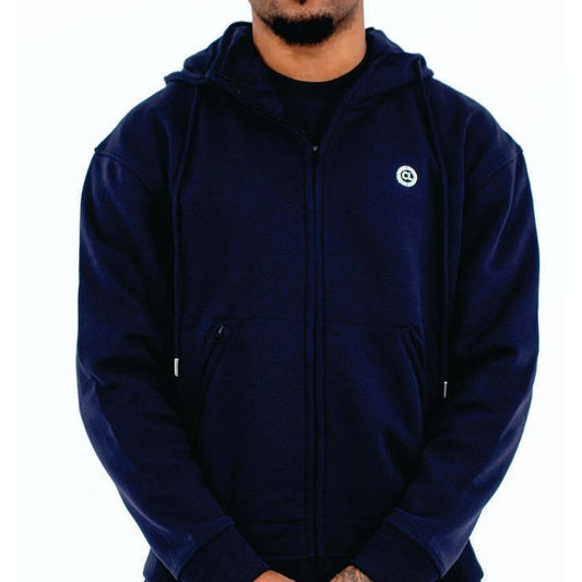 CHROME COMP HOODIE : NAVY