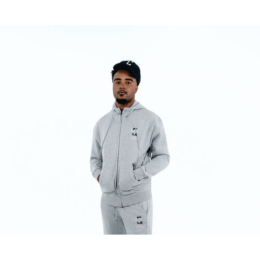 C-LAND HOODIE : HEATHER GREY