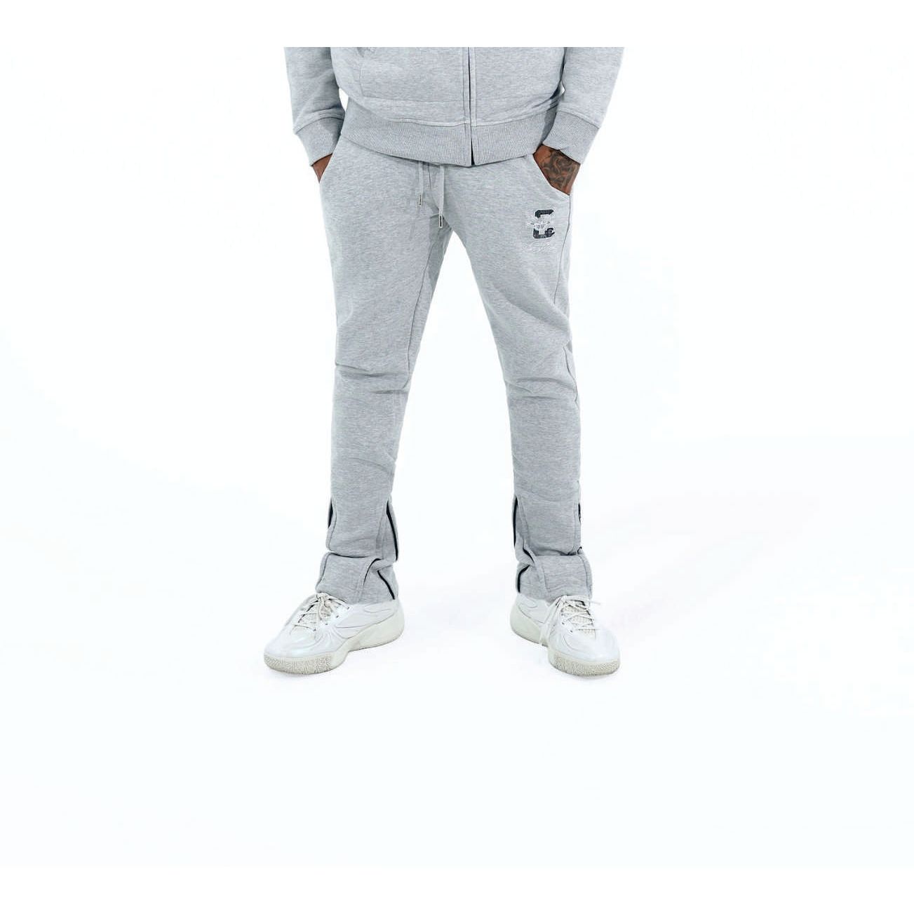 C-LAND JOGGERS : HEATHER GREY
