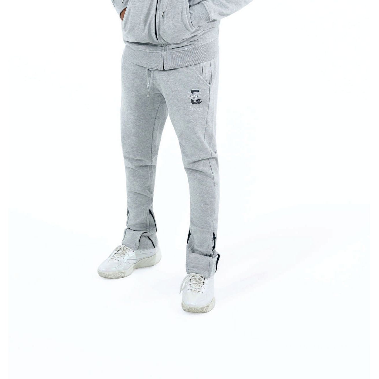 C-LAND JOGGERS : HEATHER GREY
