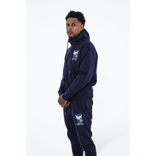 C-LAND HOODIE : NAVY
