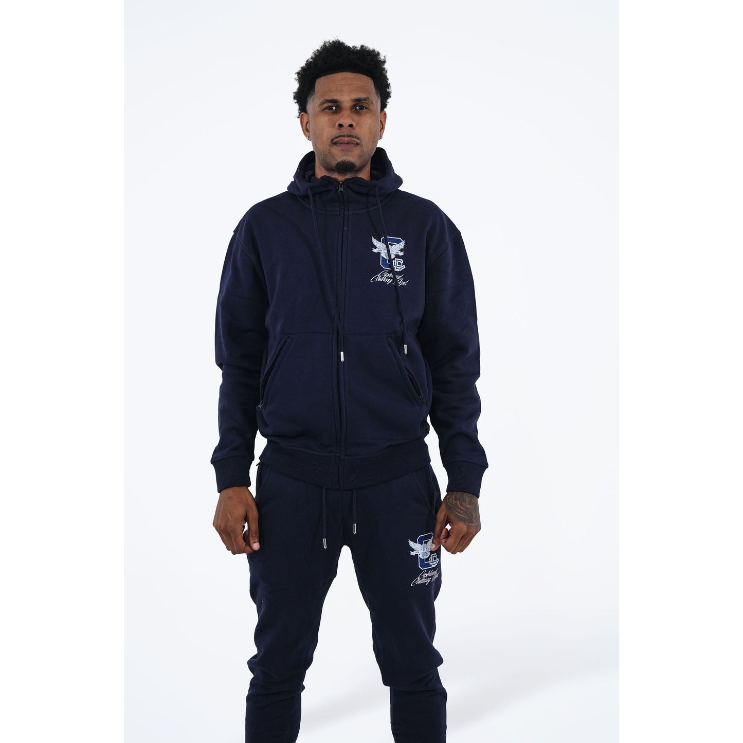 C-LAND JOGGERS : NAVY