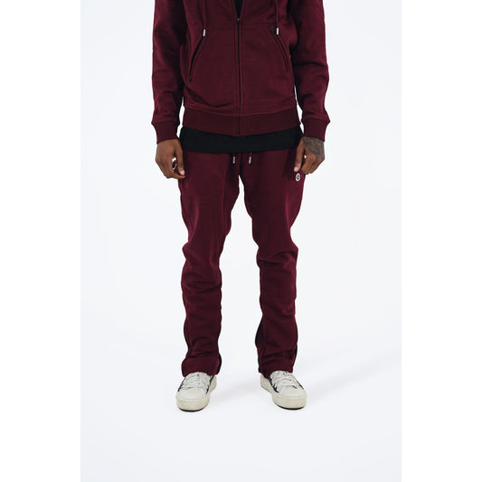 CHROME COMP JOGGERS : BURGUNDY