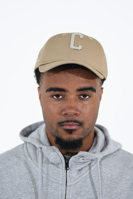 CHROME DAD HATS : KHAKI