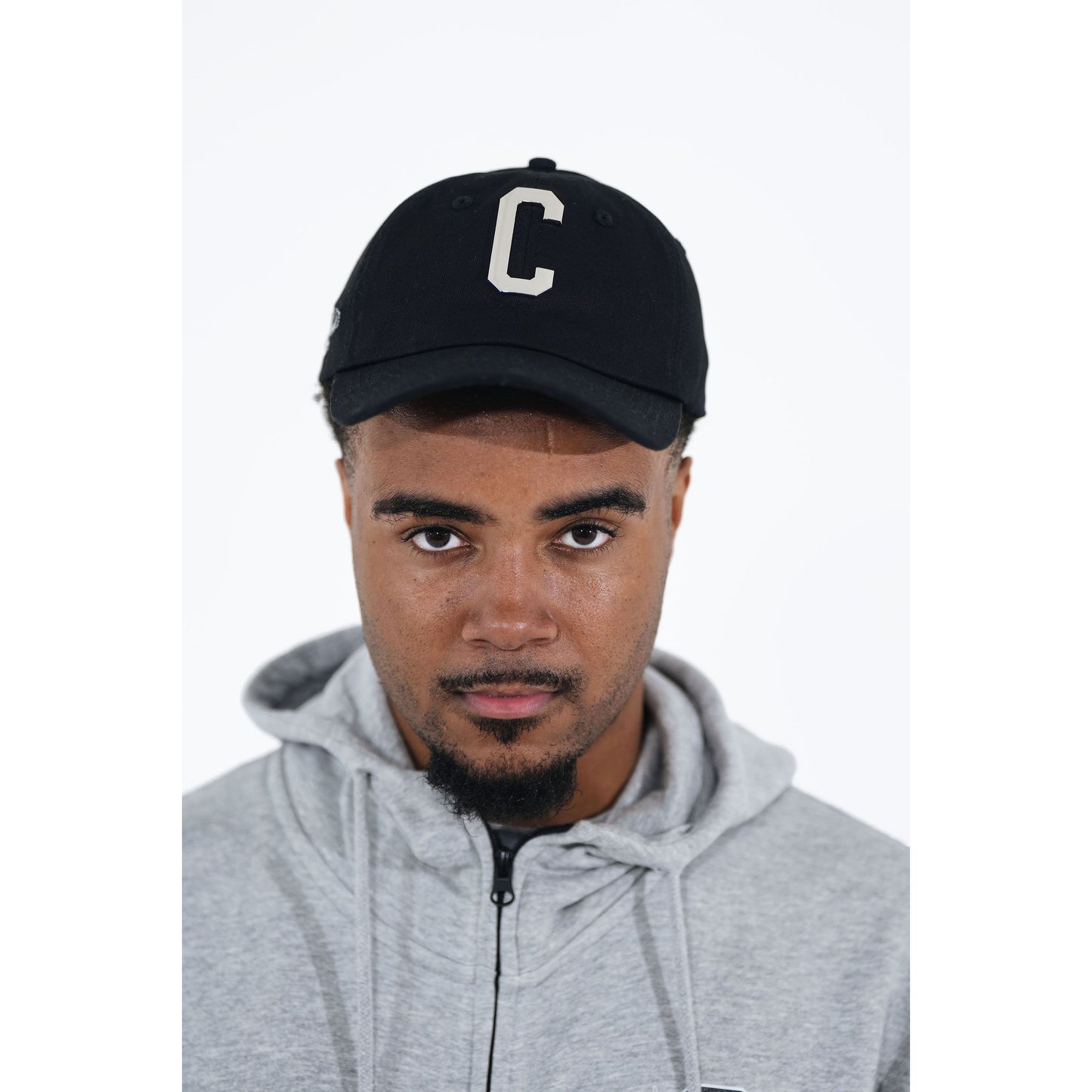 CHROME DAD HATS : BLACK