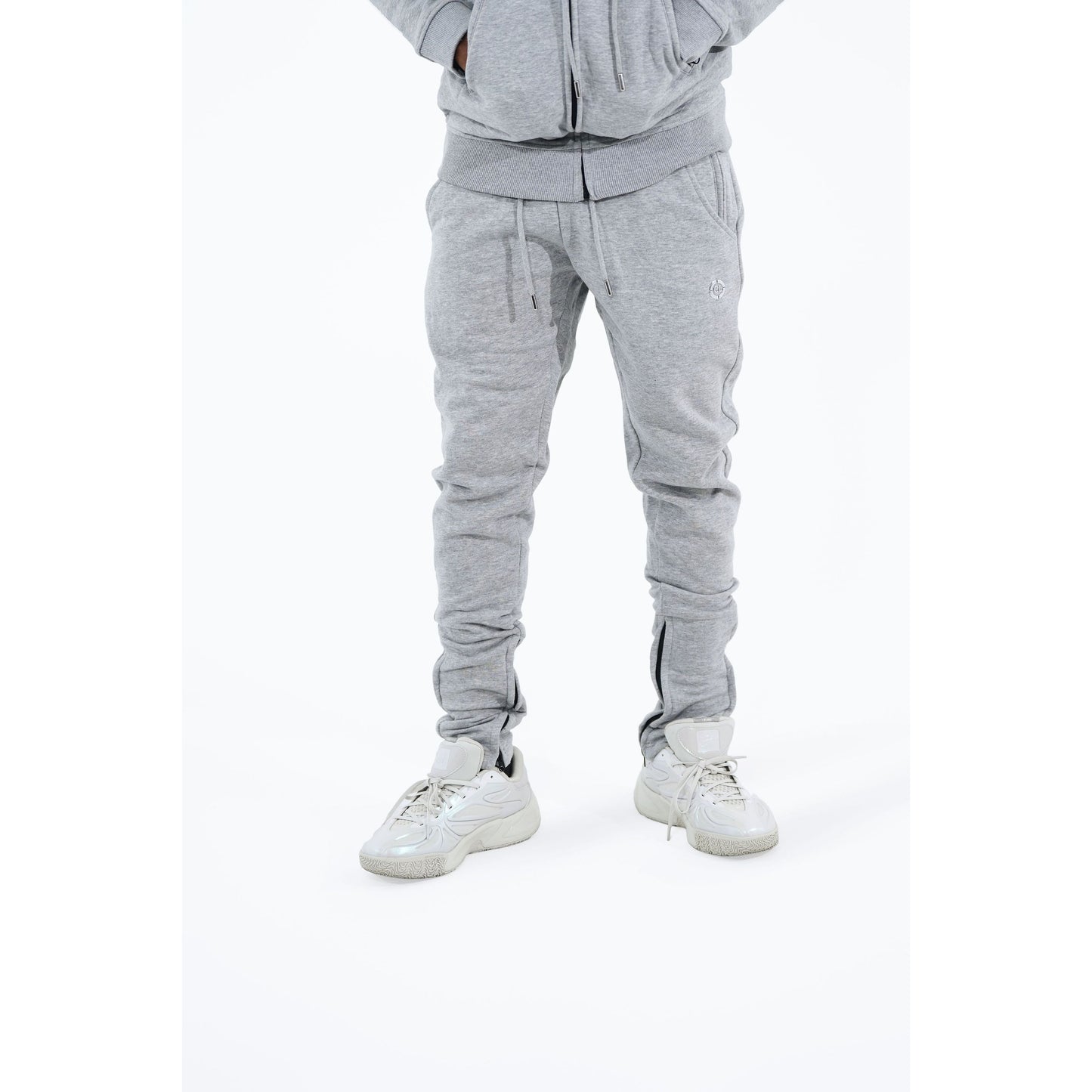 CHROME COMP HOODIE : HEATHER GREY