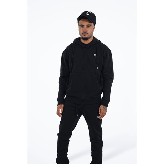 CHROME COMP HOODIE : BLACK