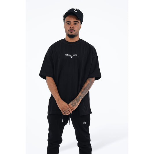 CHROME CASHLAND OS TSHIRT : BLACK