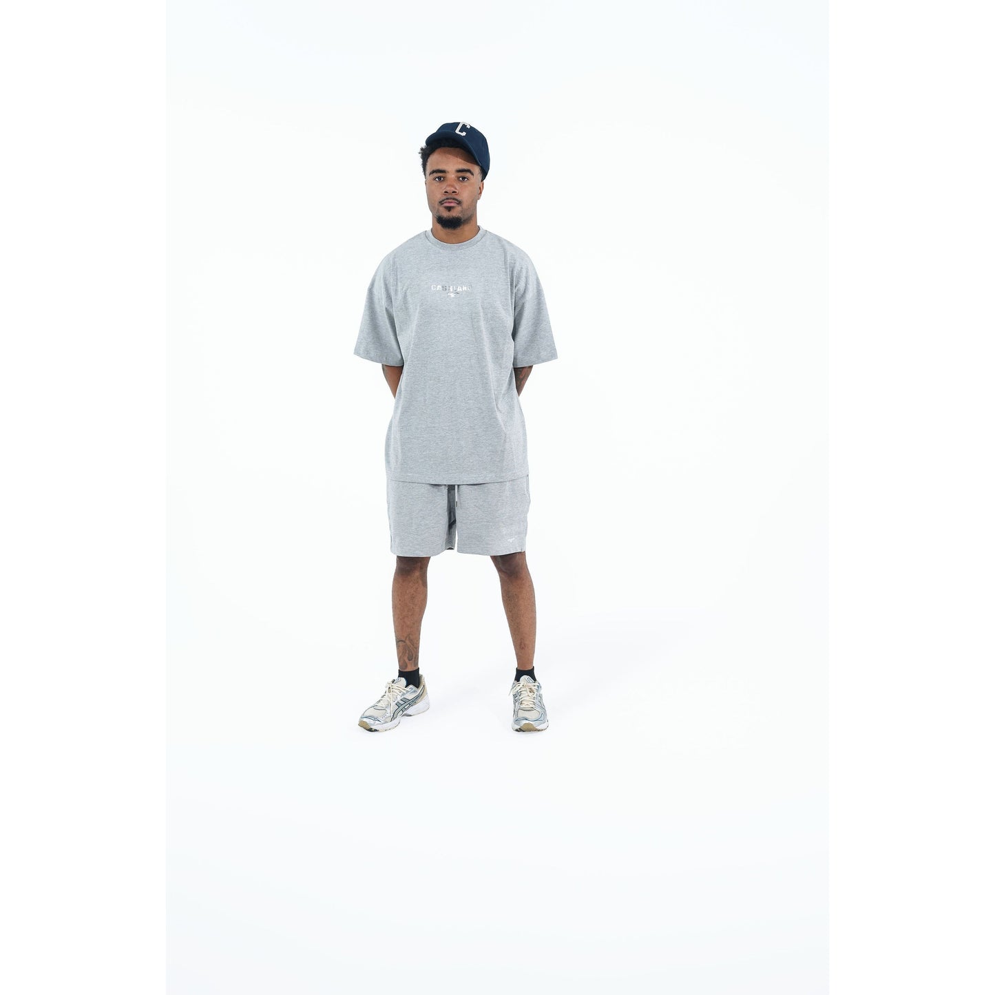CHROME CASHLAND OS TSHIRT : GREY