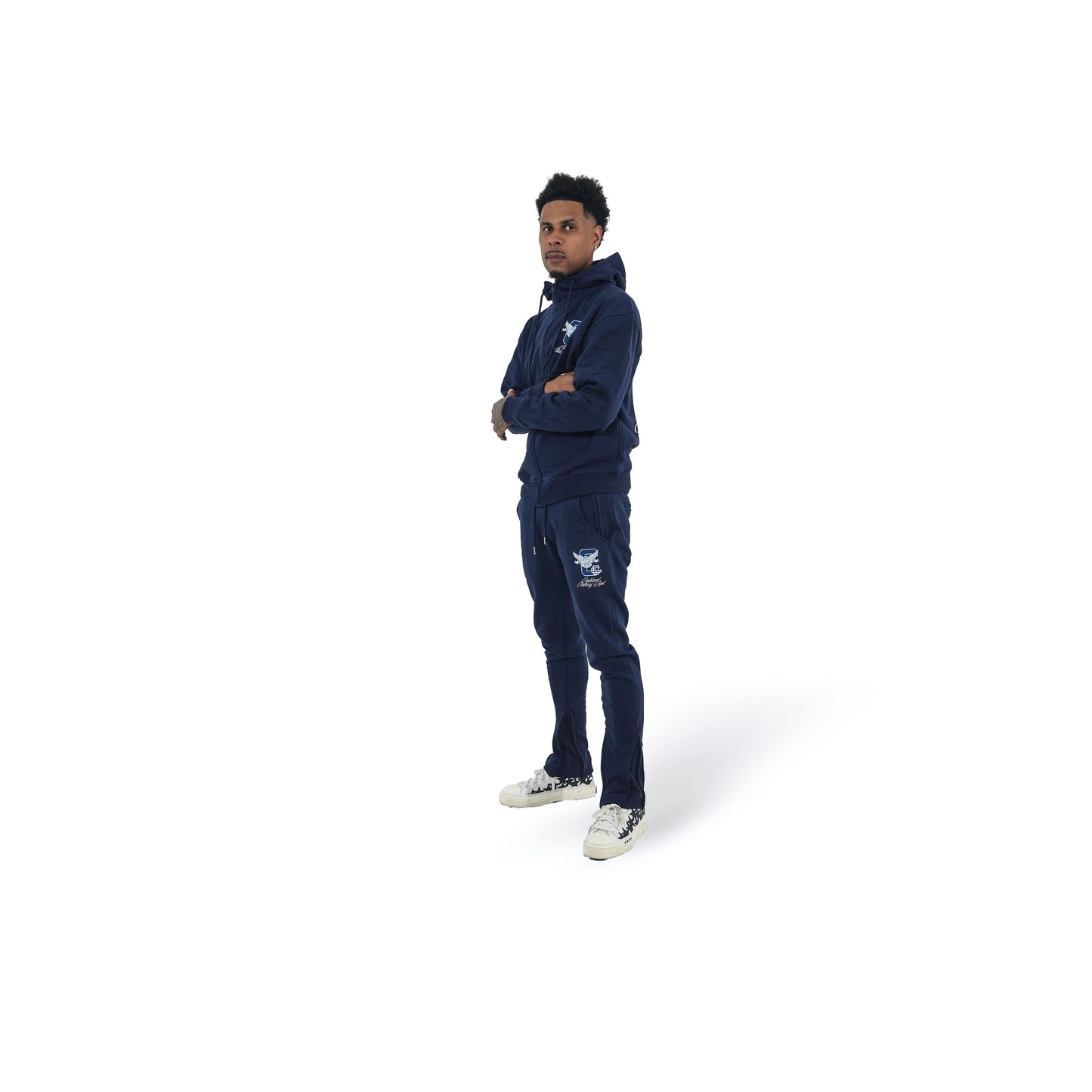 C-LAND HOODIE : NAVY