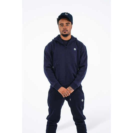 CHROME COMP HOODIE : NAVY