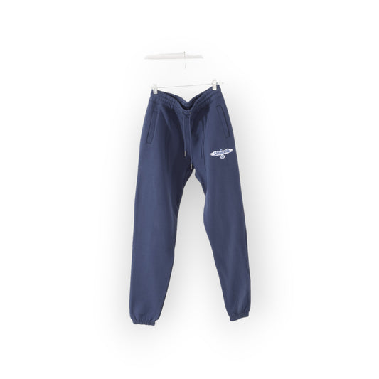 Classic Logo HEAVY Sweatpants : Diffused Blue with white logo