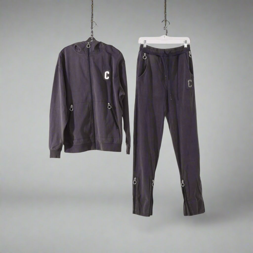 CHROME CONVERT PANTS : VINTAGE NAVY PLUM
