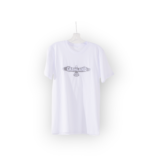 CASHLAND CLASSIC LOGO MID WHITE . GREY