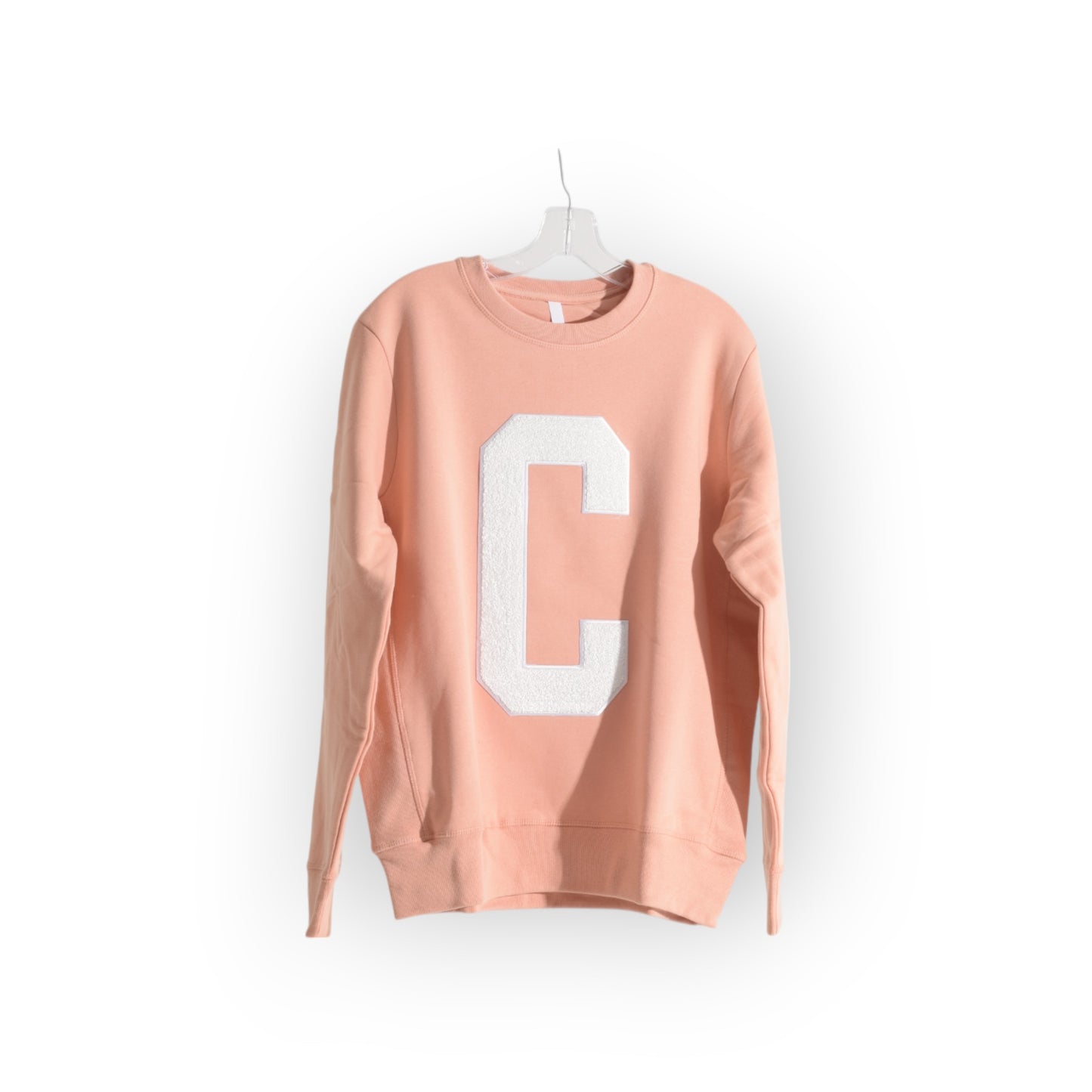 PEACH SHORT SET : WHITE BIG C