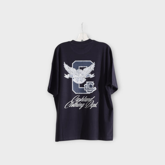 C-LAND Oversized Tshirt Navy . Silver . White