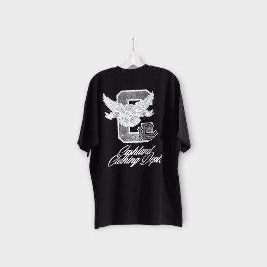 C-LAND Oversized Tshirt Black . Silver . White