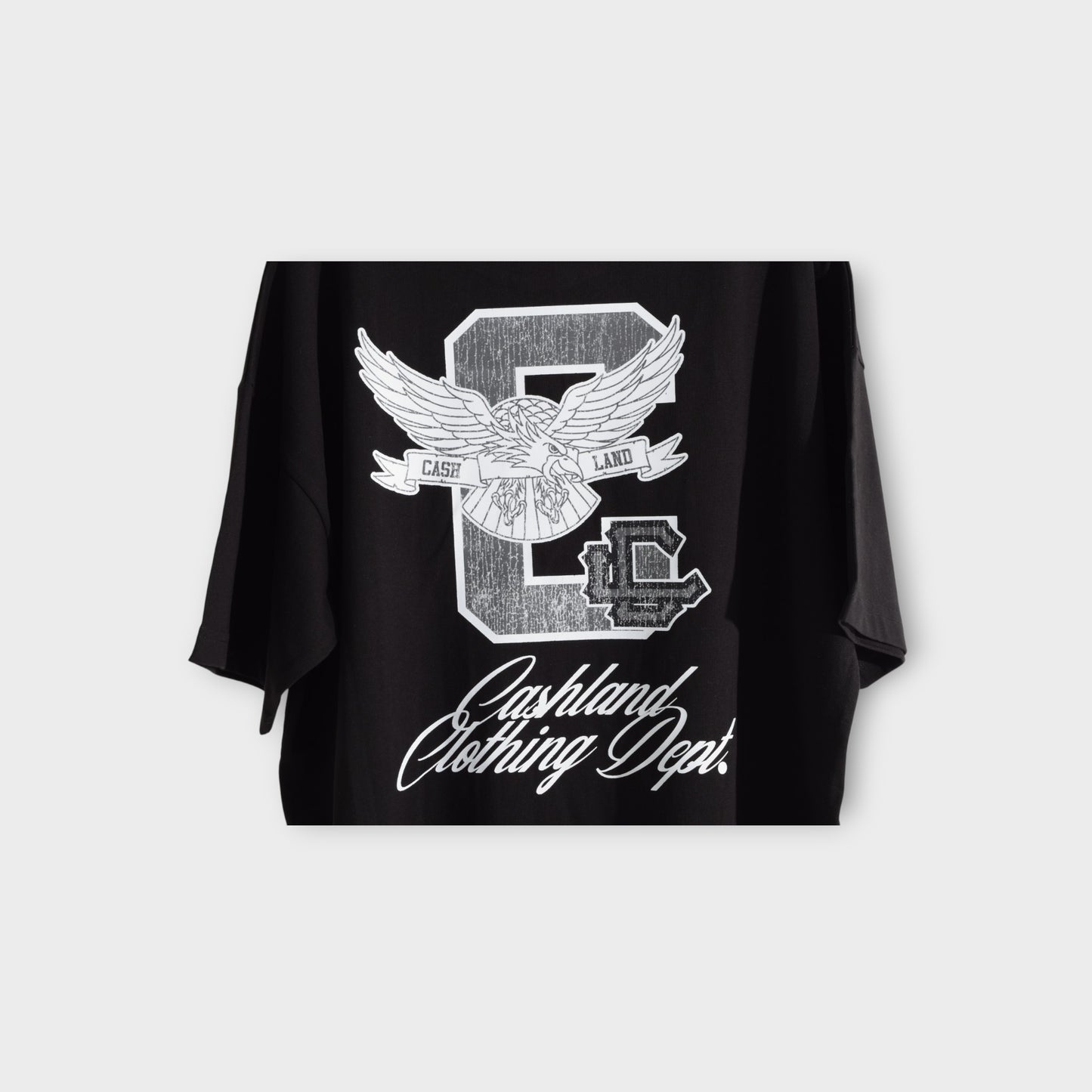C-LAND Oversized Tshirt Black . Silver . White